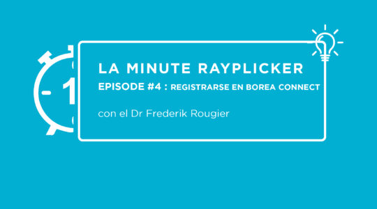 e minuto Rayplicker: registrare en Borea Connect